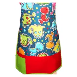 Swayam Multicolor Cotton 200 TC Kids Apron - Set of 1 image 2