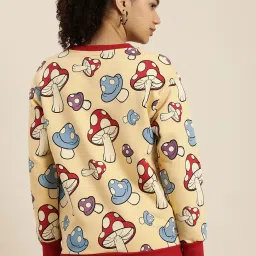 Difference of Opinion Multicolor Printed Sweatshirt image 2