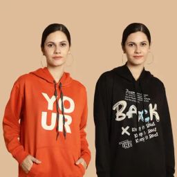 Vimal Jonney Rust & Black Printed Sweatshirt - Pack Of 2-picture-43