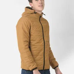 Crimsoune Club Mustard Regular Fit Hooded Jacket image 3