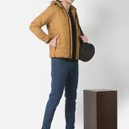 Crimsoune Club Mustard Regular Fit Hooded Jacket image 5