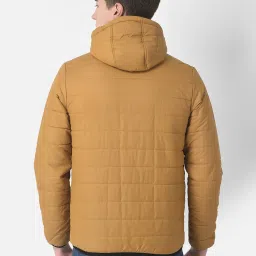Crimsoune Club Mustard Regular Fit Hooded Jacket image 2