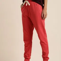 Dillinger Red Cotton Joggers image 3
