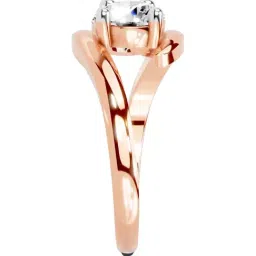 Sparkles Lab Grown Diamond 14k (585) Rose Gold Ring for Women image 4