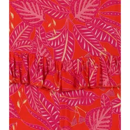 Plum Tree Kids Red Printed Jumpsuit image 3