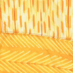 Fabindia Yellow Printed Stole image 5