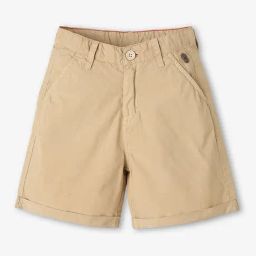 Ed-a-Mamma Kids Beige Solid Shorts-picture-11