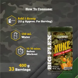 Bigflex Pre-Workout Nuke (400 Gm) image 5