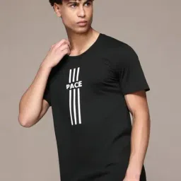 Vimal Jonney Black Regular Fit Printed T-Shirt-image-8