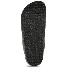 Skechers Women's CALI BREEZE 2.0 - UPROAR Black Casual Slippers image 5