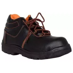 NeoSafe Steel Toe Safety Shoes High Ankle PVC Sole Black Full Grain Leather Size UK 9, Spark A5005-picture-10