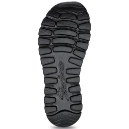 Skechers Women's FOOTSTEPS - SHE*S CUTE Black Casual Slippers image 5