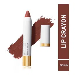 MyGlamm Perfect Curves Matte Lip Crayon Passion Passion - 3.7 gm image 2