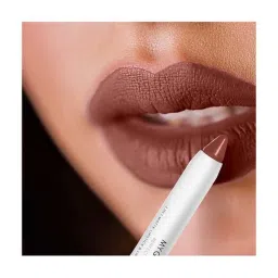 MyGlamm Perfect Curves Matte Lip Crayon Passion Passion - 3.7 gm image 4