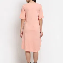 BRINNS Peach Midi A Line Dress image 2