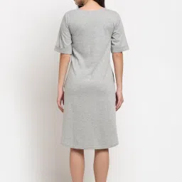 BRINNS Light Grey Midi A Line Dress image 2