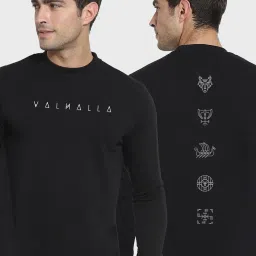 Bewakoof Black Regular Fit Printed Sweatshirt image 1