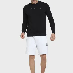 Bewakoof Black Regular Fit Printed Sweatshirt image 4