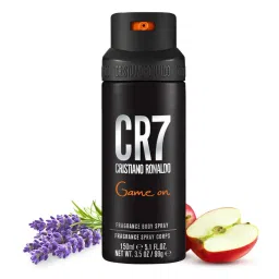 Cristiano Ronaldo CR7 Eau de Toilette & Game On Body Spray Set image 2