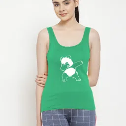 Friskers Multicolor Printed Camisole (Pack Of 2) image 2