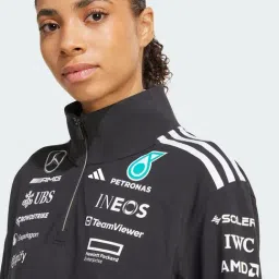 Adidas Black Cotton Oversized Printed Sports Sweatshirt image 5