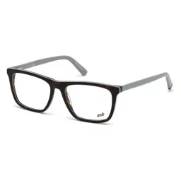 WEB EYEWEAR Brown Square Eye Frames for Men-image-96