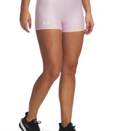 Under Armour Pink Slim Fit Sports Shorts-picture-2