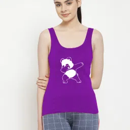 Friskers Multicolor Printed Camisole (Pack Of 2) image 2