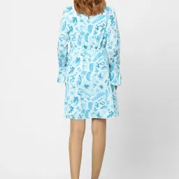 Vero Moda White Printed Above Knee A Line Dress image 2