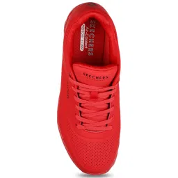Skechers Men's UNO - STAND ON AIR Red Casual Sneakers image 4