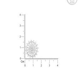 GIVA 925 Silver Bloom Necklace and Earring Set image 5