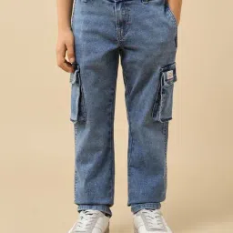 U.S. Polo Assn. Boys Blue Cotton Jeans-picture-46