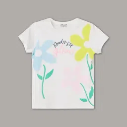 Fame Forever by Lifestyle Kids White Printed Regular Fit T-Shirt-picture-36