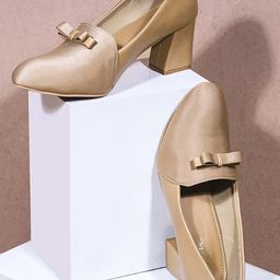 JM Looks Ethnic Block Sandals-picture-31