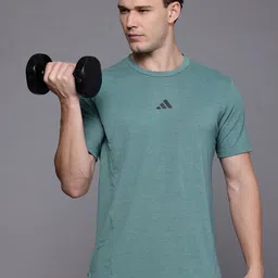 ADIDAS Brand Logo Detail Aeroready Slim Fit Training T-shirt-picture-21