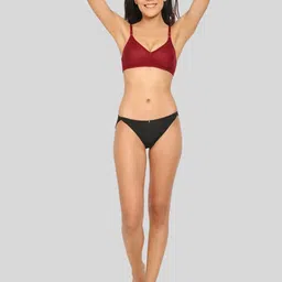 Aimly Seamless Medium Coverage All Day Comfort Non-Wired Non-Padded Cotton T-shirt Bra image 2