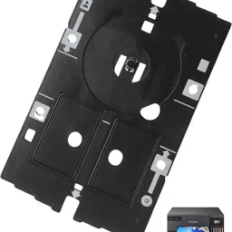 KOSH PVC ID Card Tray and CD/DVD Tray Compatible for EPOSN L8050 L18100 L18050 L18058 Printers image 2