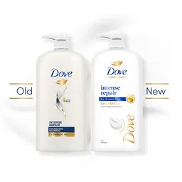Dove Intense Repair Shampoo For Dry & Damaged Hair, 1 Ltr image 3