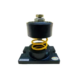 Easyflex Cup Spring Mount Isolator, Load 30 kg and 1" Deflection (Yellow, Pack of 1) image 1