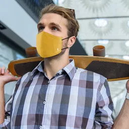 Giordano Lightweight Unisex Set of 4 Face Mask For Outdoor Protection, Super Breathable & Reusable Cloth image 4