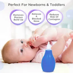Mee Mee Baby Nose Cleaner (With Easy Grip - Single Pack, Blue) image 4