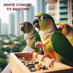 Boltz Best Bird Food for Conures, Natural and Healthy Premium Seed Mix for Conure Parrot, Daily Birds Treat for Conures, Complete Nutrition to All Life Stages (1 KG (Pack of 1)) image 4