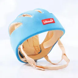 LILTOES Baby Head Protector for Safety of Kids 6M to 60 M- Baby Safety Helmet with Proper Air Ventilation & Corner Guard Protection (Blue) image 1
