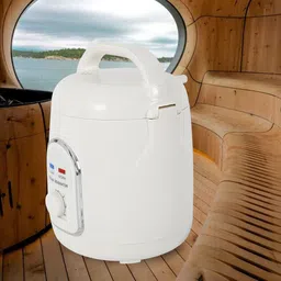 SHIOUCY 1.8L Portable Sauna Steamer Pot, Steam Sauna Steam Generator Pot, Explosion-Proof Machine Evaporator for Home Shower SPA, Body Relaxation image 2