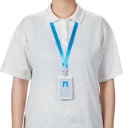 AUSHA 4G ID Card GPS Tracker with Real Time Location Tracking | SOS Button | App Connection | Geo Fence | Long Battery Backup for Students, Employees, and Elders image 1