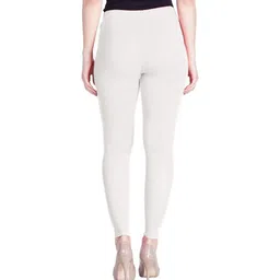 thrifty thread we promise comfort Cotton Ankle-Length Leggings for Women – Ultra-Soft, Stretchable & High-Waisted | Perfect for Yoga, Gym, Lounge & Daily Outfit | Plus Size image 4