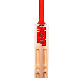 KANSAL MBF Scoop Popular Willow Premium Cricket Bat and Ball for Man's & Adult, Advance Play All Tennis Ball, Tournament Match (Size Full) image 1
