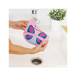 Skip Hop Zoo Fold & Go Silicone Bib image 5