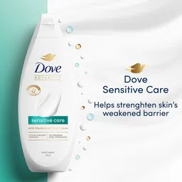 Dove Advanced Sensitive Care Bodywash| Ceramide Nutrient Cream| 250 ml Hypoallergenic Bodywash image 4