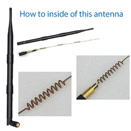 netboon 9dBi Whip Rubber Duck Omni Antenna - SMA Male Plug Connector | Wireless Antenna for Routers, IoT Devices, and WiFi Extenders image 2